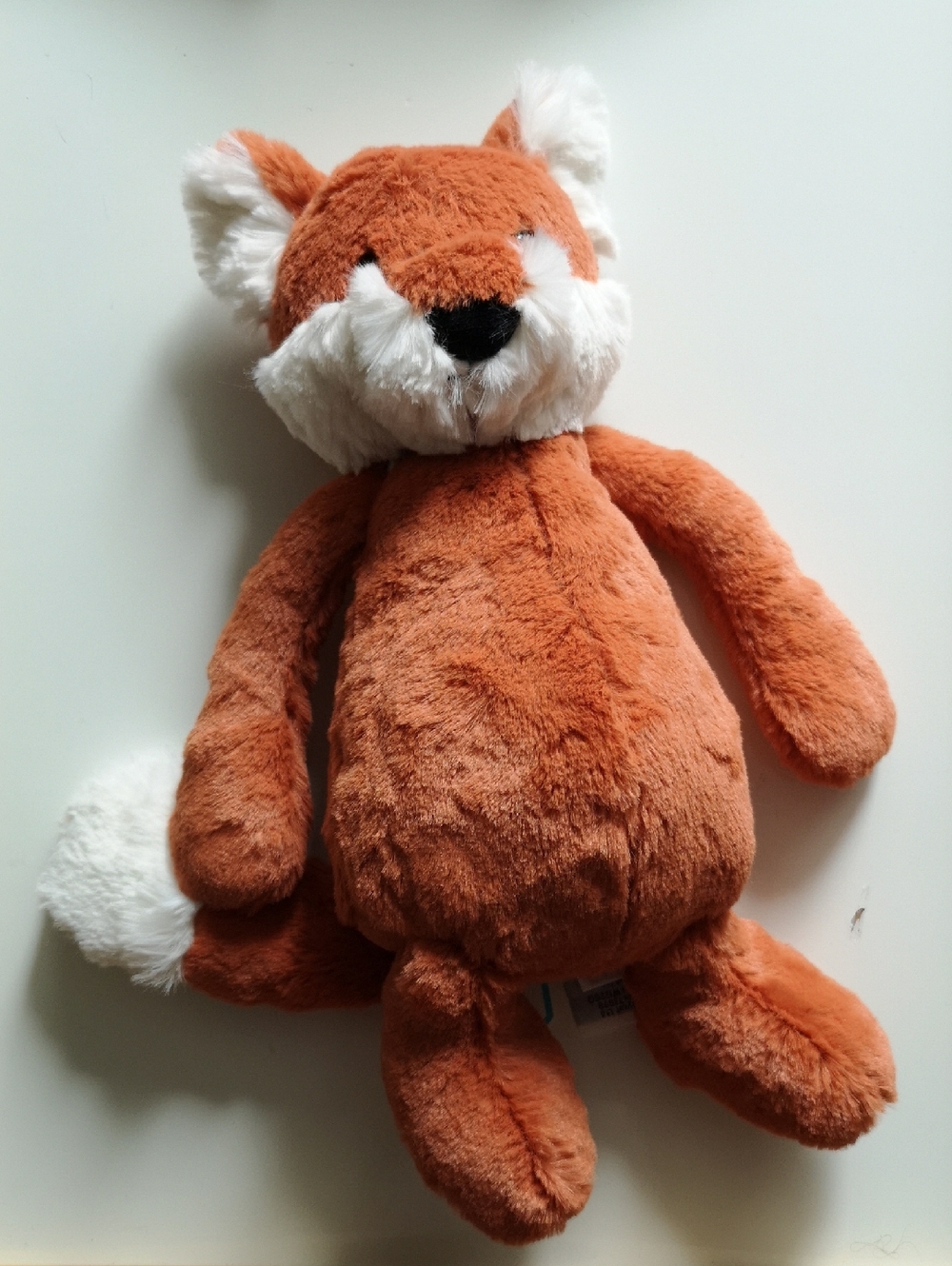 Brand New with Tags Collectible Jellycat Bashful Fox Cub Stuffed Animal 12"